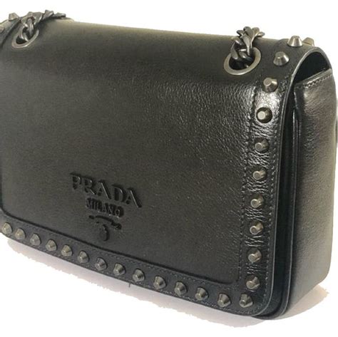 prada pattina nero|Prada pattina black handbags.